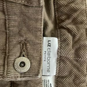 Authentic Liz Clairborne Cordoroy Bootcut Pants